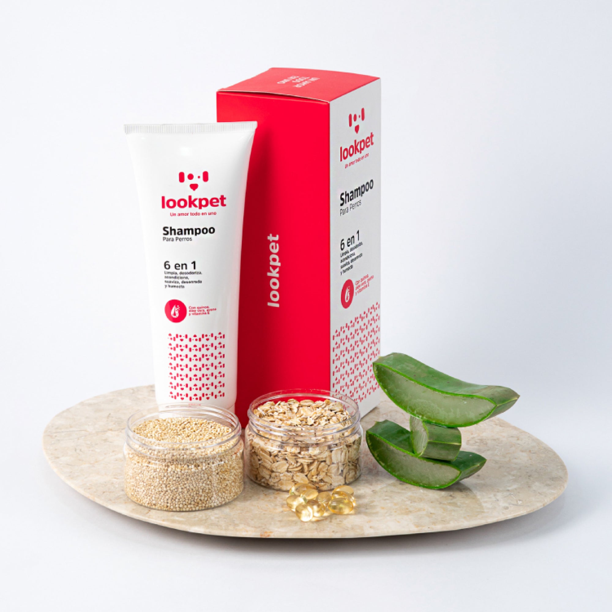 Shampoo 6 en 1 para Perros de Todas las Razas