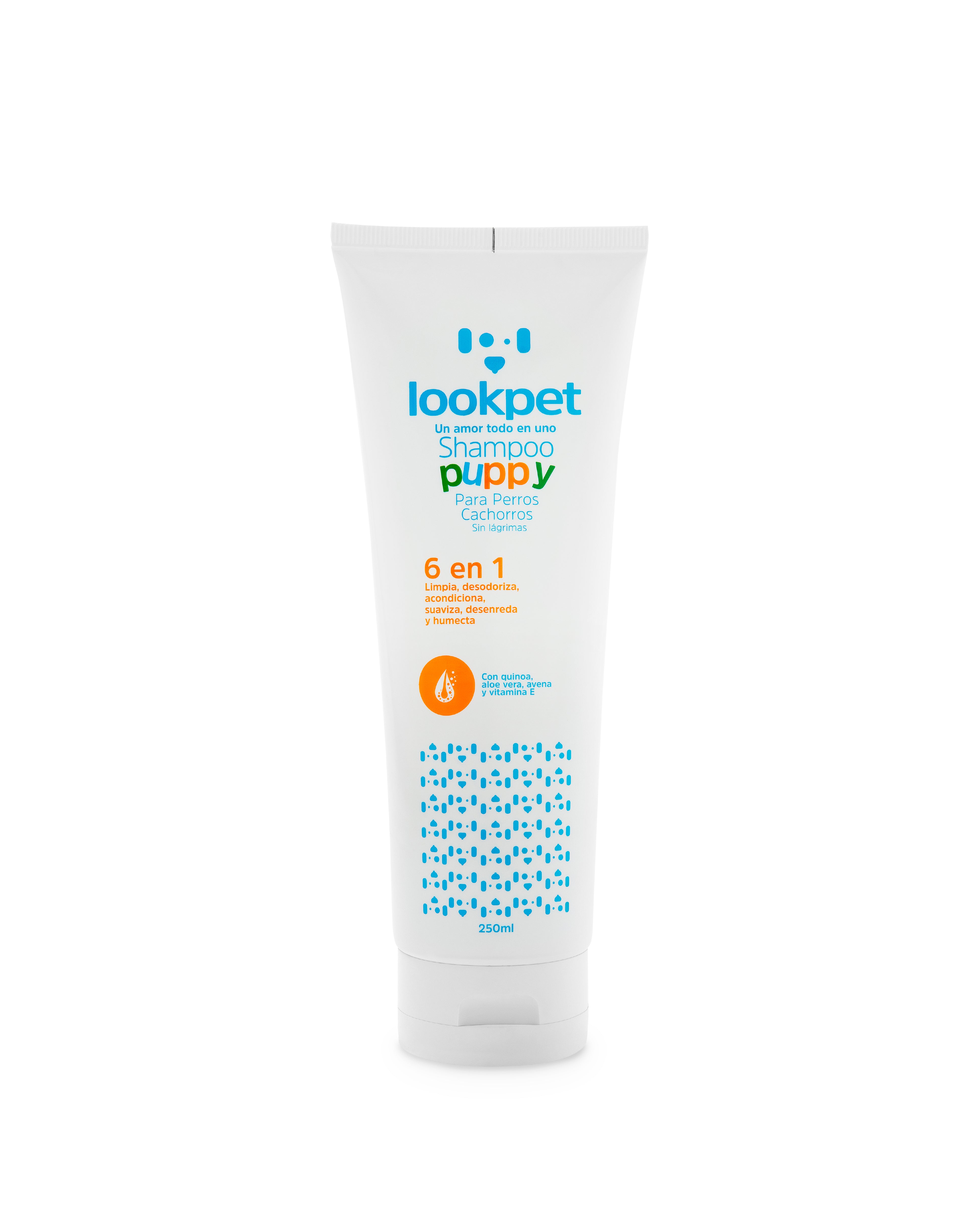 Shampoo Puppy Para Perros Cachorros 6 en 1 - 250ml