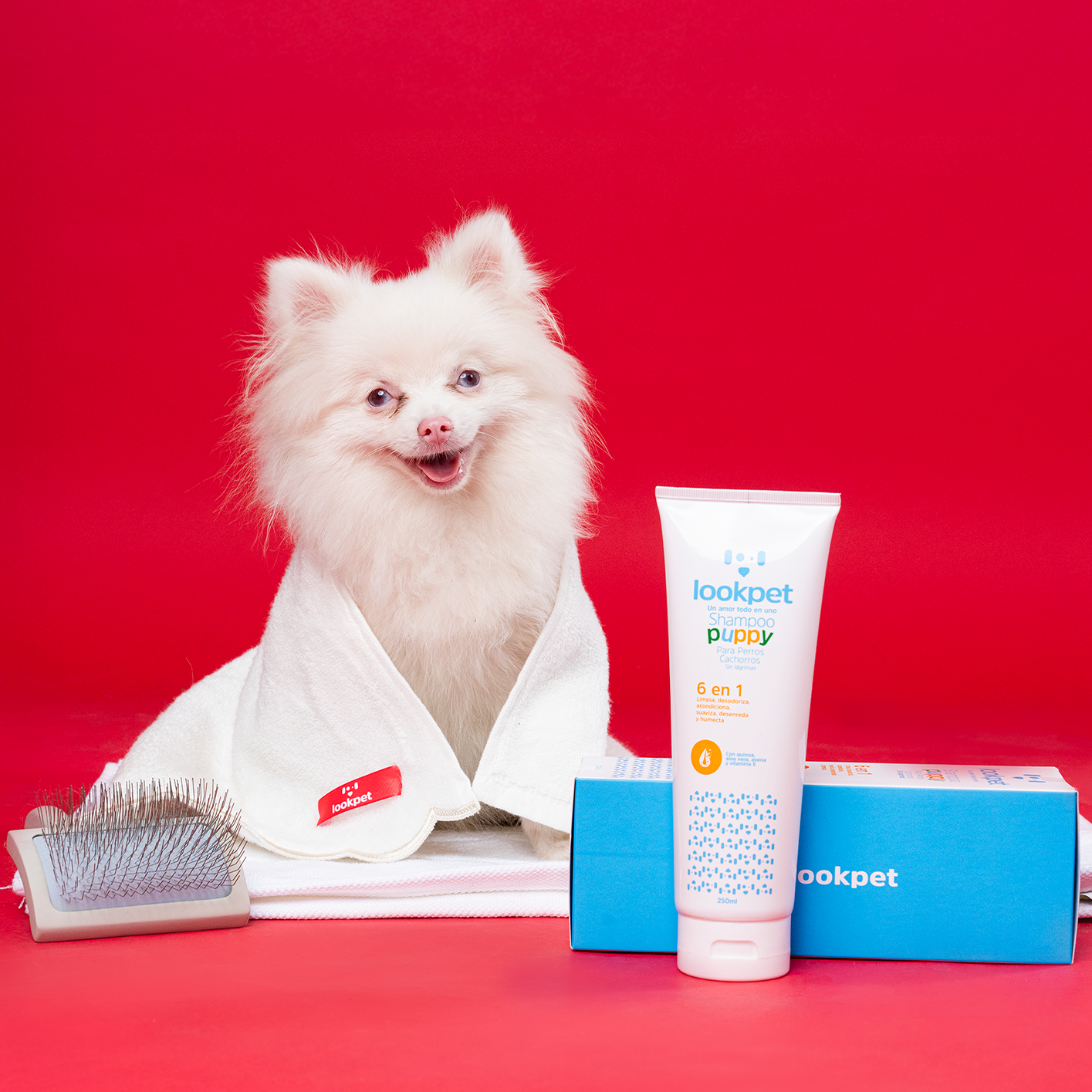 Shampoo 6 en 1 Puppy Para Perros Cachorros - 250 ml