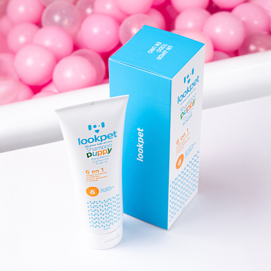 Shampoo 6 en 1 Puppy Para Perros Cachorros