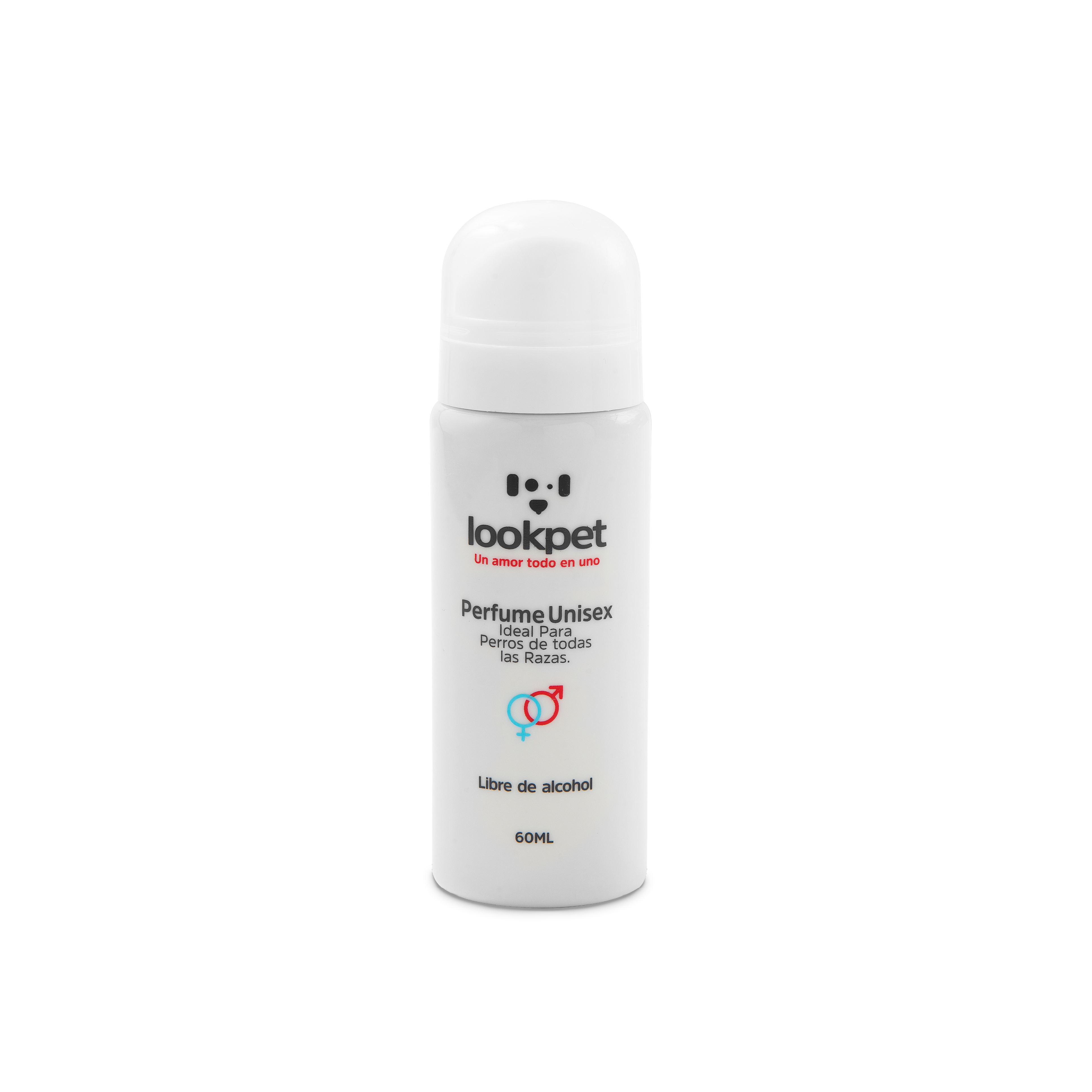 Perfume unisex para perros Lookpet 60 ml.