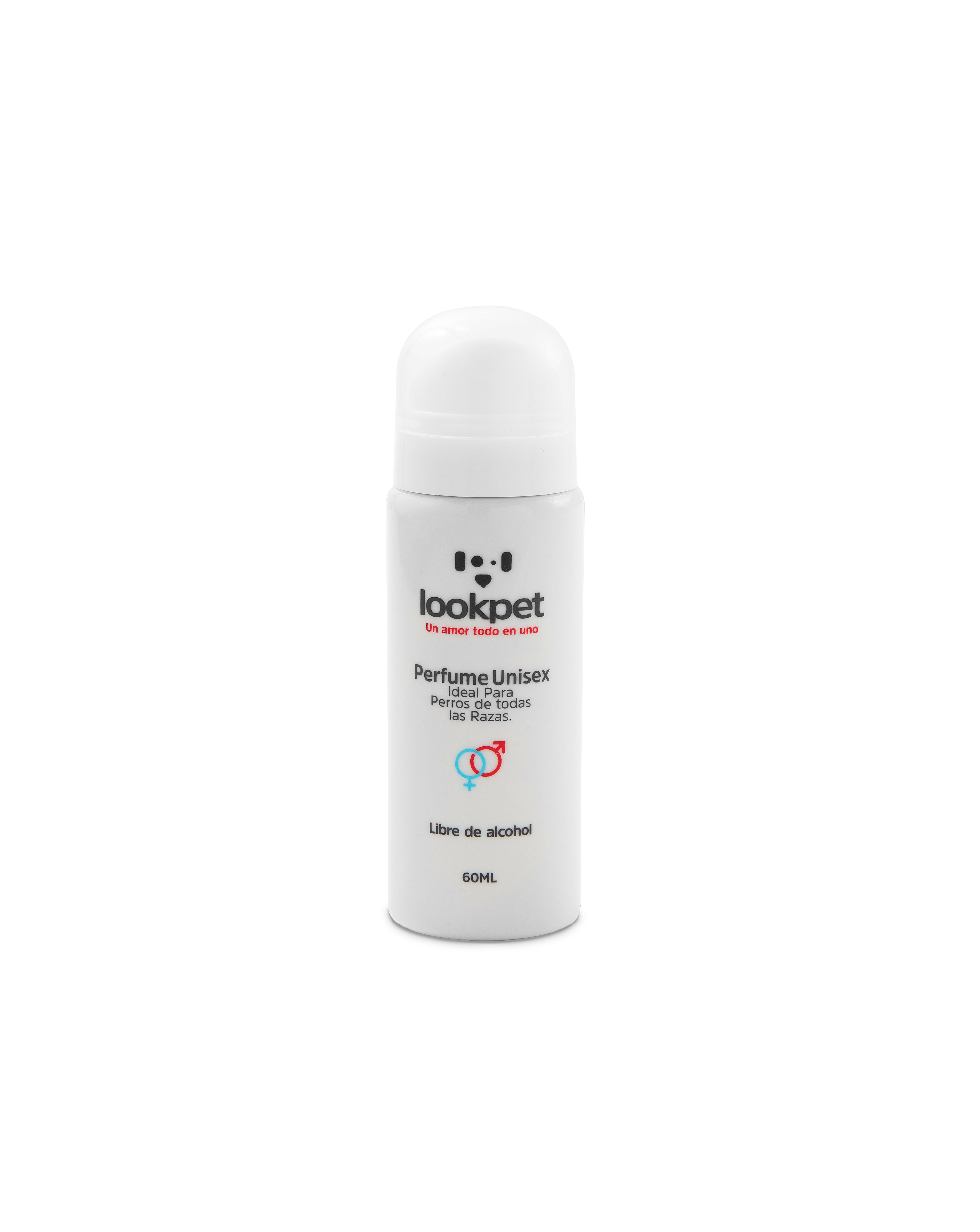 Perfume unisex para perros Lookpet 60 ml.