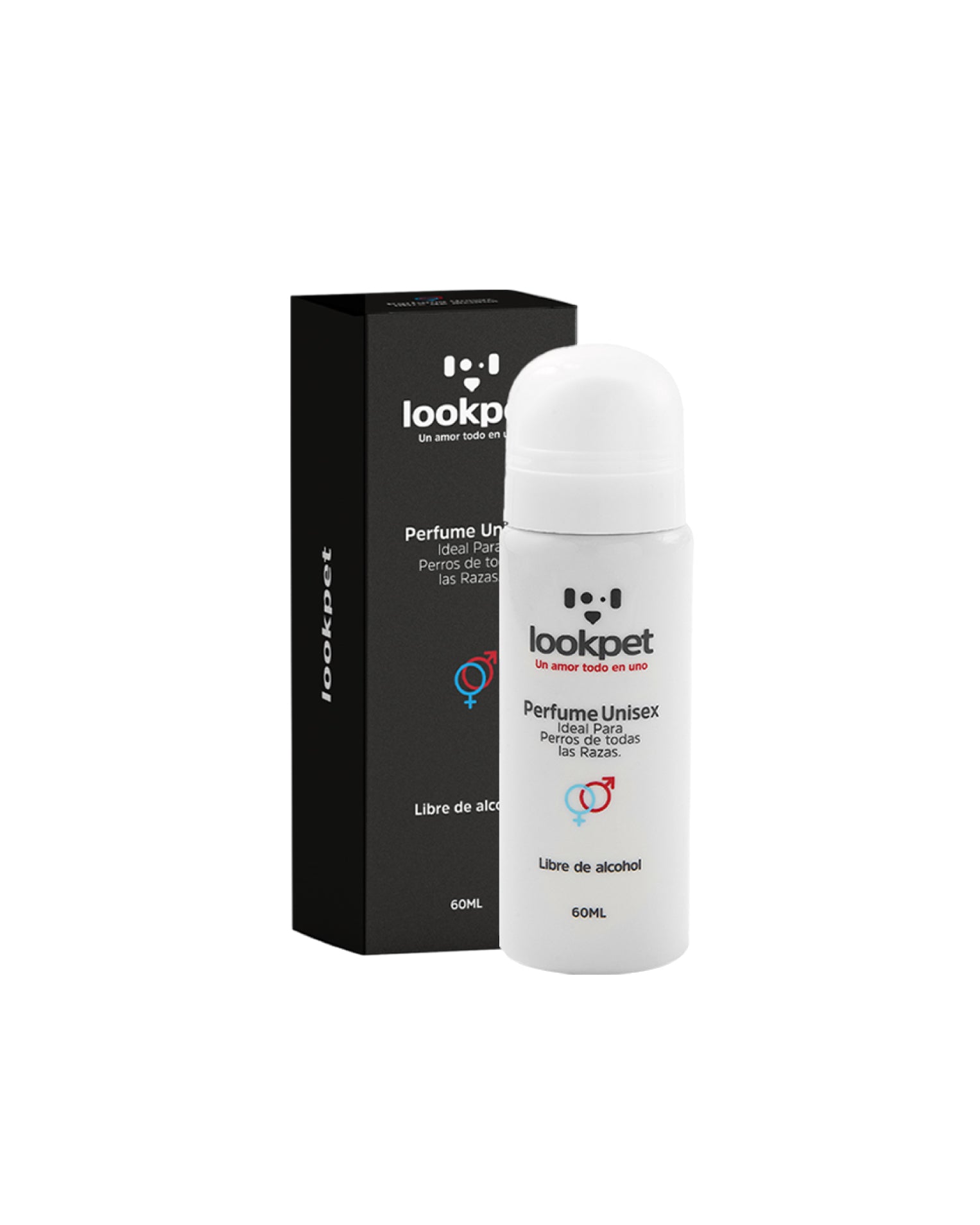 Perfume unisex para perros Lookpet 60 ml.